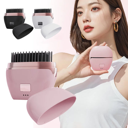 Brosse Lissante Chauffante Sans Fil Rechargeable